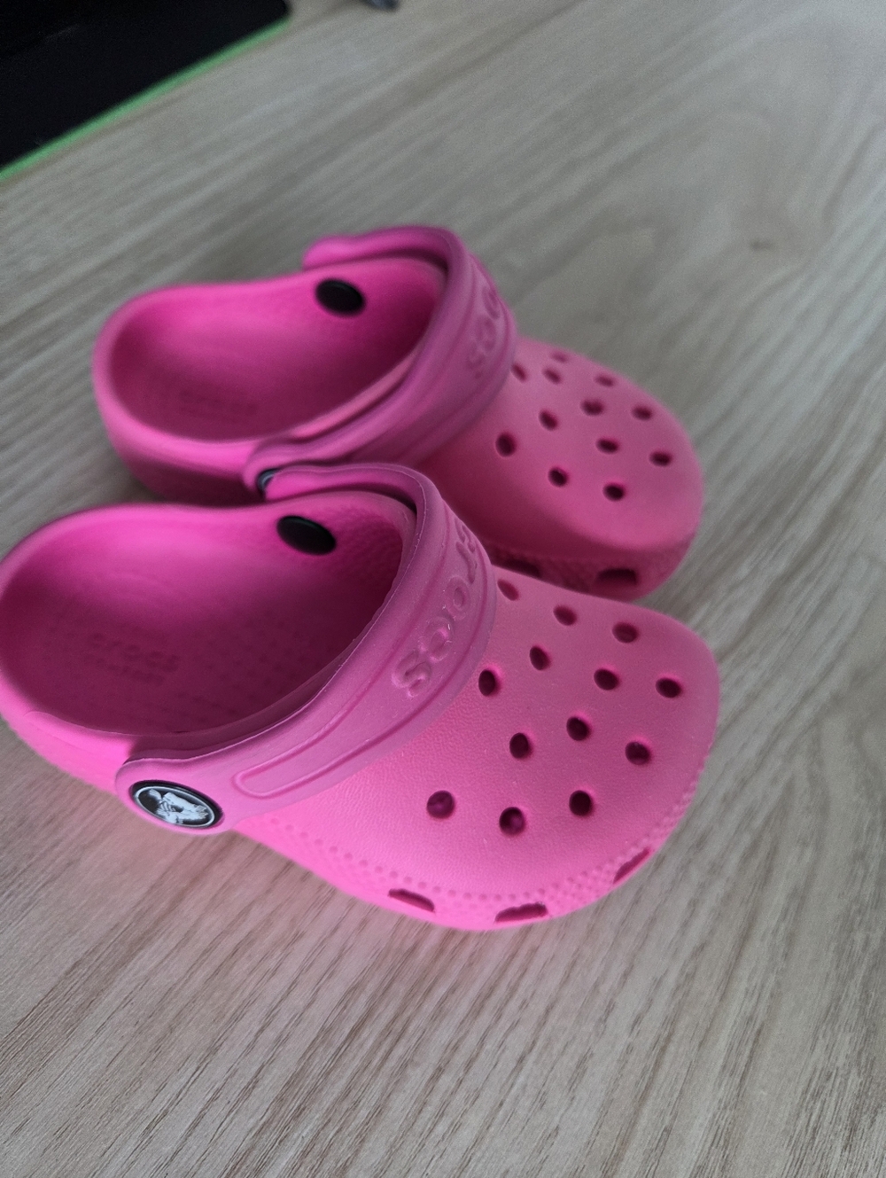 Crocs - Toddler Pink Clog Sandals